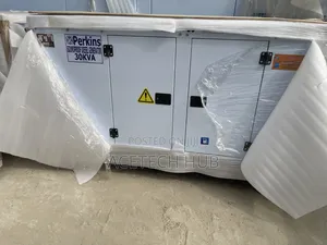 Perkins 30kva Soundproof Generator – Ready for Business Use
