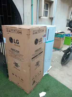 Lg Gn-304sqbr 168l Smart Inverter Upright Freezer White