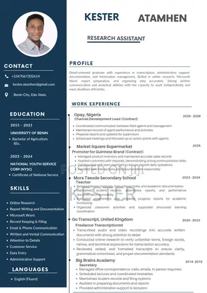 Research Assistant