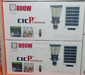 V380 3lens Solar Street Light Camera 800w