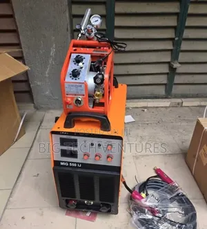 Machine With A Separate Wire Feeder Unit On Top.