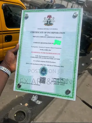 Business Certificates Frame