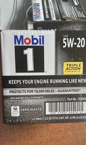 Mobil1 Usa 5w-20 Advanced Full Synthetic Engine Oil 6litres