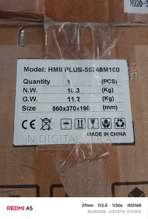 Hybrid Solar Inverter 5.5kva/48v