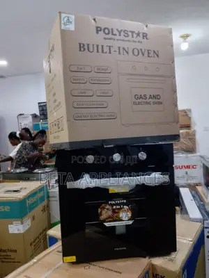 Polystar Built-in Oven With Grill and Bake Functions