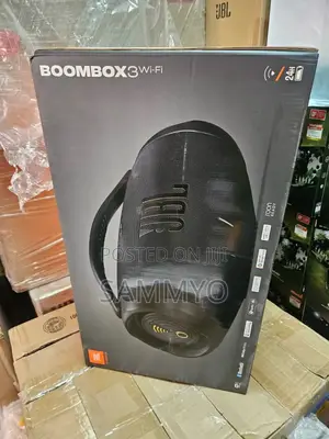 Brand New JBL Boombox3 Wi-Fi. Black
