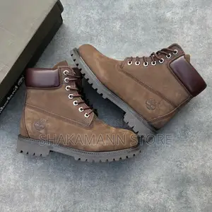 Original Timberland Premium 6-Inch Waterproof Boots Chocolate Brown