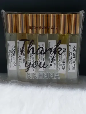 Feminine Premium Oil Perfumes Set (10ml Each) of 7 Decant Bottles.