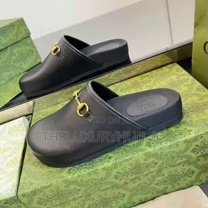 Luxury Gucci Unisex Slip on Mules