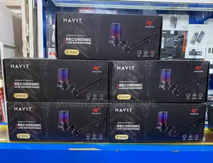Havit Gamenote Gk50 RGB Pro Pc Series Live Recording Microphone