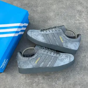 Original Quality Adidas Gazelle Cool Grey Luxury Sneakers
