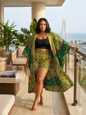 Kimono And Shorts - Style 651