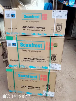 Scanfrost Air Conditioner 1.5hp Non-Inverter White Colour