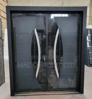 Gray 5ft by 7ft Luxury Turkish Security Door