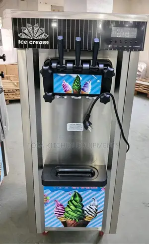 Standing Ice Cream Machine