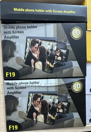 F19 Mobile Phone Holder With Screen Amplifier And Bluetooth Speaker
