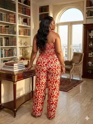 Ankara Jumpsuit - Style 899