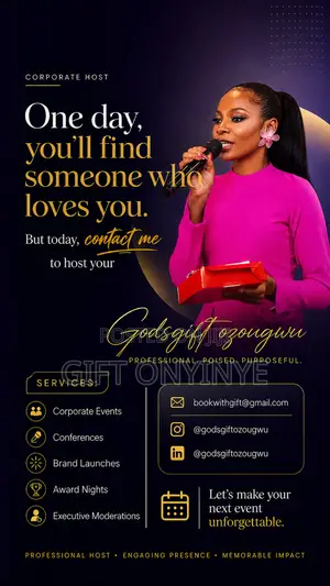 Corporate Event Host and Moderator