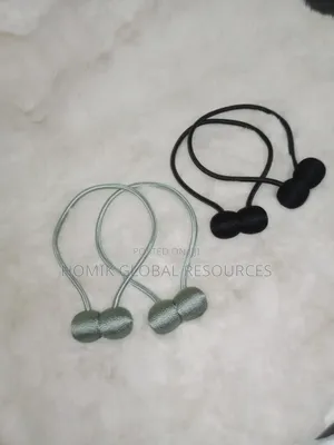 2pcs Modern Simple Curtain Magnetic Clip Buckle/Home Decor