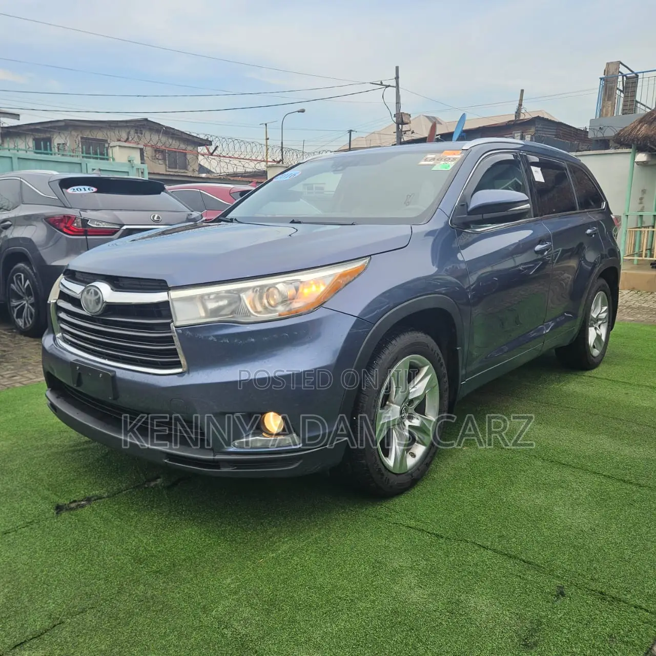 Toyota Highlander 2016 Blue