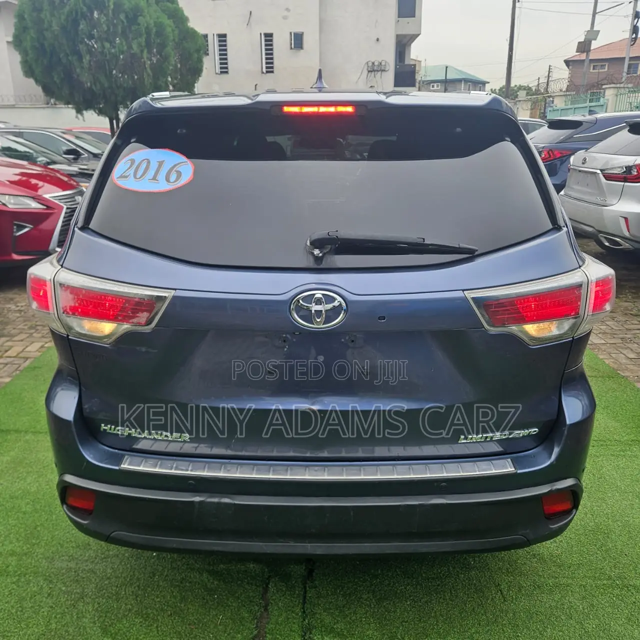 Toyota Highlander 2016 Blue