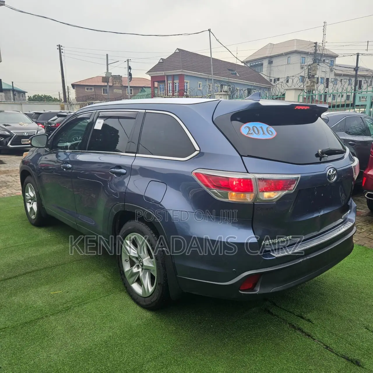 Toyota Highlander 2016 Blue