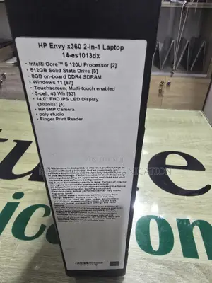 Laptop HP Envy x360 8GB Intel Core 5 SSD 512GB