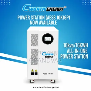 16kwh Lithium Battery Solar Generator With 10kva Inverteru
