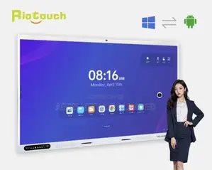Rio Interactive Flat Panel" 76 Inches" 4d Points Touch" 4kuhd
