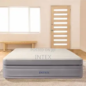 Queen Dura-beam Prime Comfort Elevated Airbed With Built-in Pump