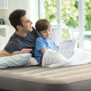 Queen Dura-beam Prime Comfort Elevated Airbed With Built-in Pump