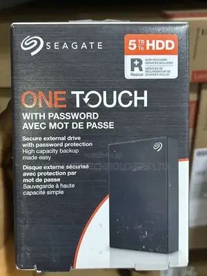 5tb Seagate One Touch External Hard Drive