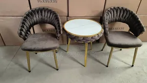 Two Seater Chair and a Stool