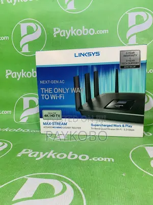 Linksys Ea9500 Max-Stream Ac5400 Mu-Mimo Gigabit Wi-Fi Router