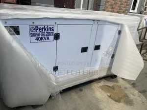 Perkins 40kva Soundproof Generator | Clean and Tested