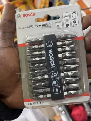 10- Piece Double- Ended Screwdriver Bit Set