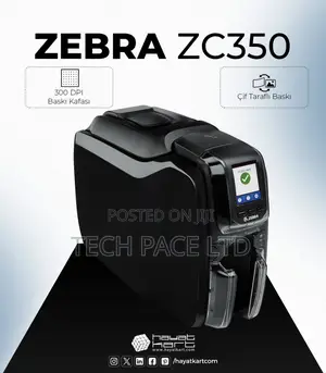 Zebra Zc350 Dual Sided Id-Card Printer