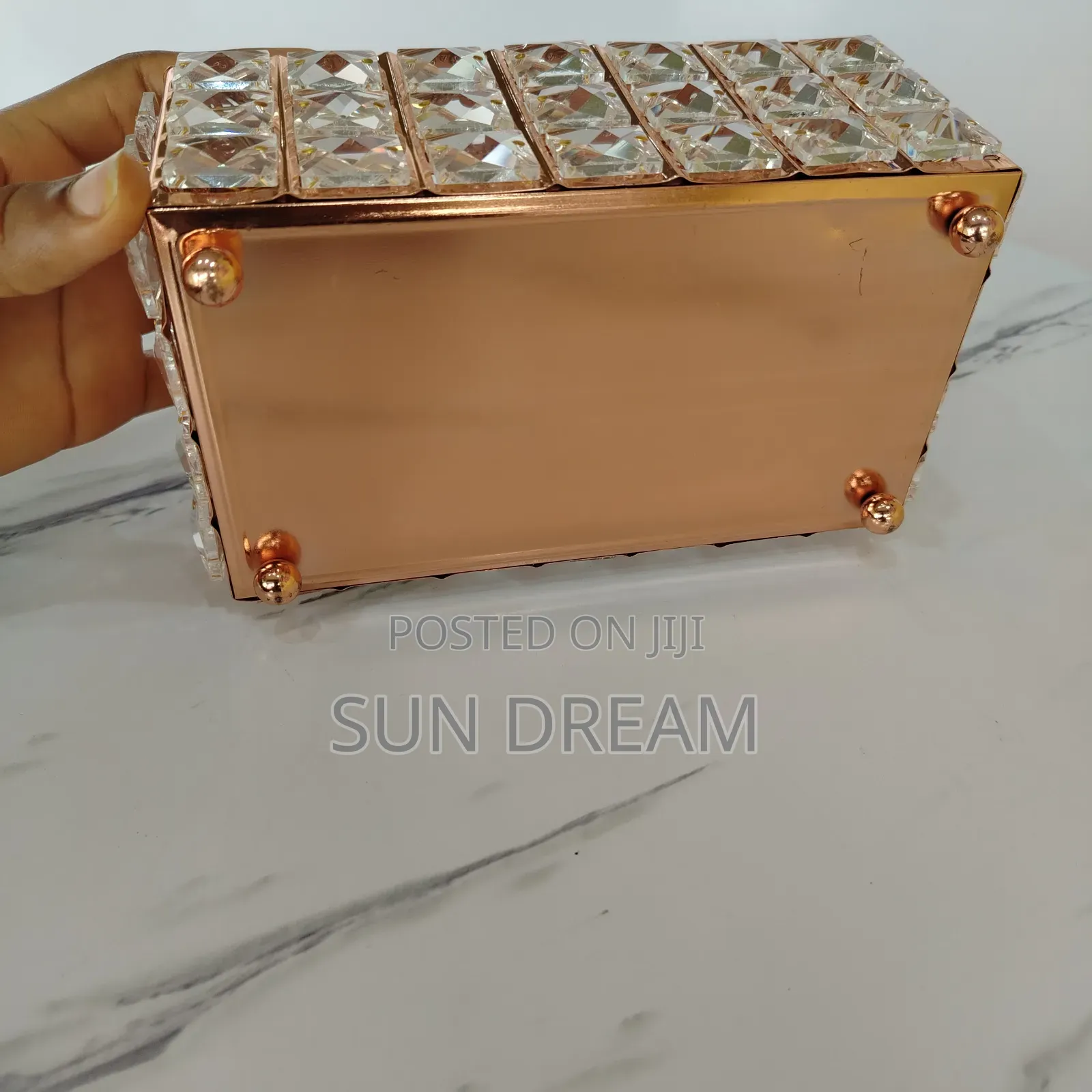Crystal Tissue Box