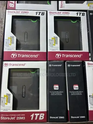 1tb Transcend External Hard Drive