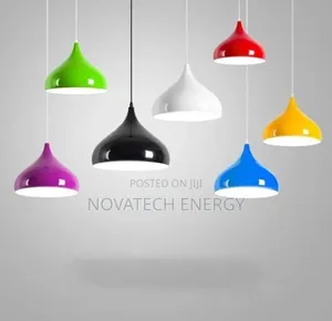 Nordic All Colours Single Dropping Pendant Light (Bulb)