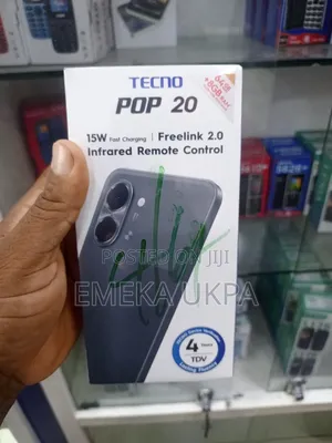 New Tecno Pop 20 64 GB Black