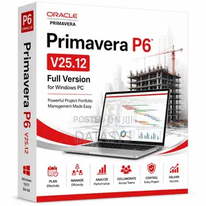 Primavera P6 V25.12 Full Version for Windows Pc