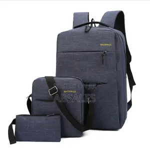 3in1 School/Work Bag With Usd Charging Socket