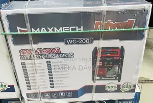 Maxmech Welding Machine Inverter Petrol Generator(Wg-200i) 120a