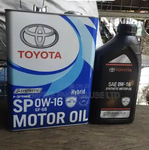 Toyota 0w16 4 and 1litre Available