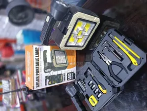 Solar Portable Lamp With Toolkits