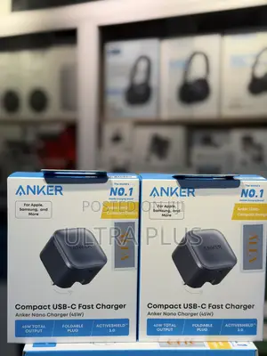 Anker Nano Charger (45w) Compact Usb-C Fast Charger