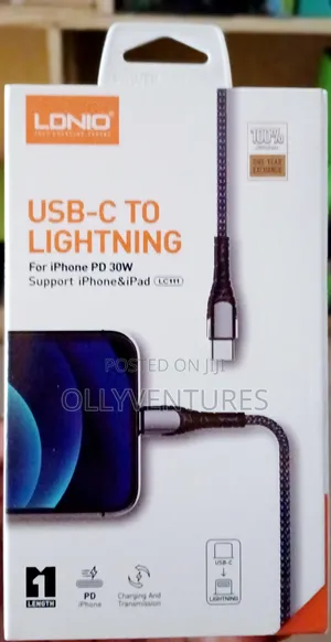 Ldnio Lc111 Usb-C to Lightning for iPhone iPad