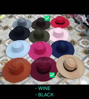 Wide Brim Boater Hats