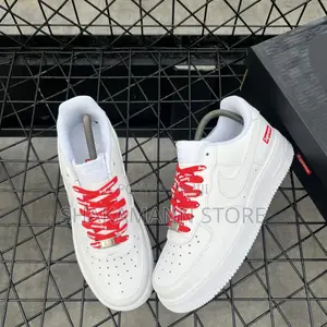 Original Nike Air Force 1 Supreme Triple White